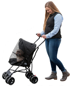Luxury Pet Foldable 4 Wheel Stroller - Furr Baby Gifts