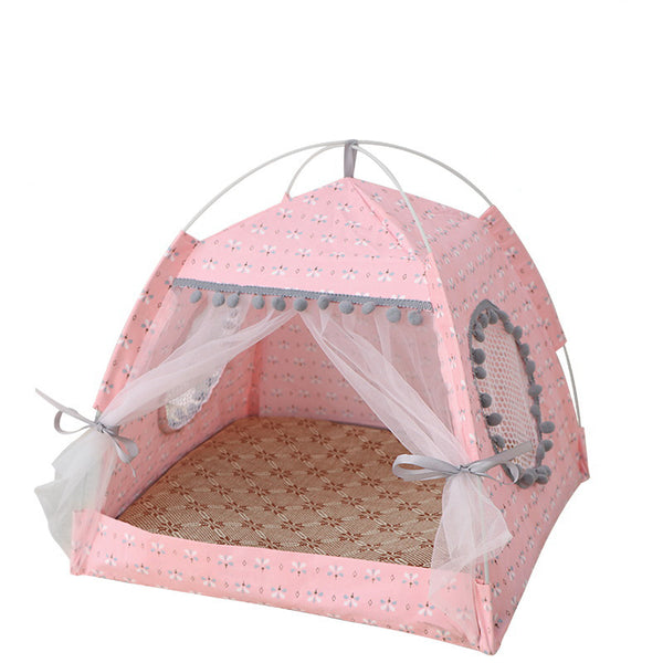 Comfy Calming Pet Tent Bed for Small Dogs and Cats - Furr Baby Gifts