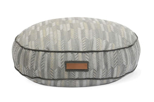 Round Pet Bed in Muttly Merle - Furr Baby Gifts