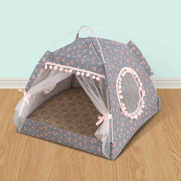 Comfy Calming Pet Tent Bed for Small Dogs and Cats - Furr Baby Gifts