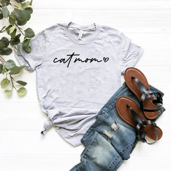 Cat mom T-Shirt - Furr Baby Gifts