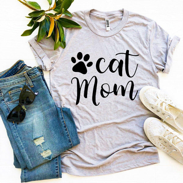 Cat Mom T-Shirt - Furr Baby Gifts