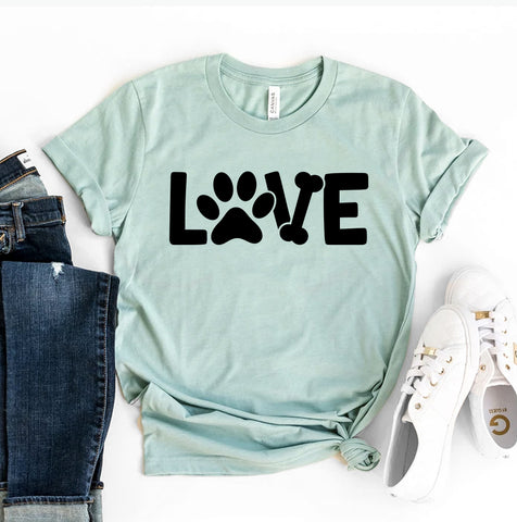 Love Dog T-Shirt - Furr Baby Gifts