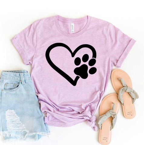 Paw Heart T-shirt - Furr Baby Gifts