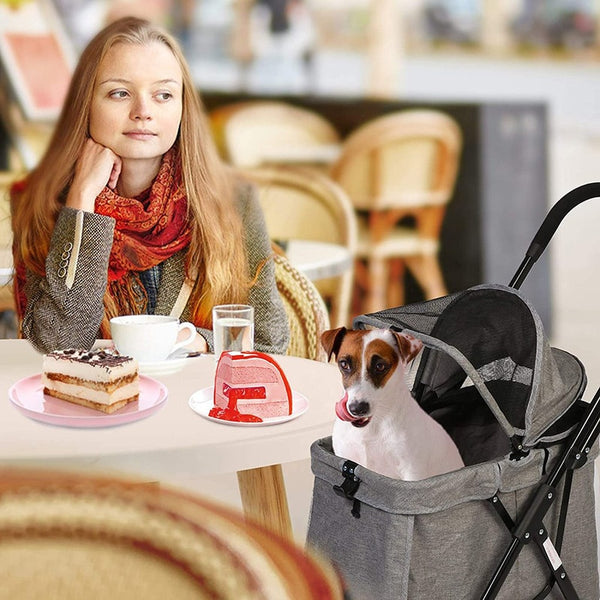 Luxury Folding Pet Stroller - Furr Baby Gifts