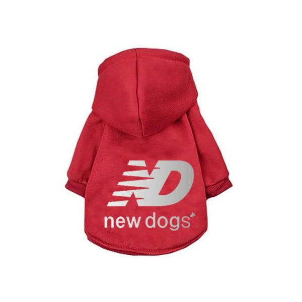 Adidog Silver Gold Reflective Hoodie - Furr Baby Gifts