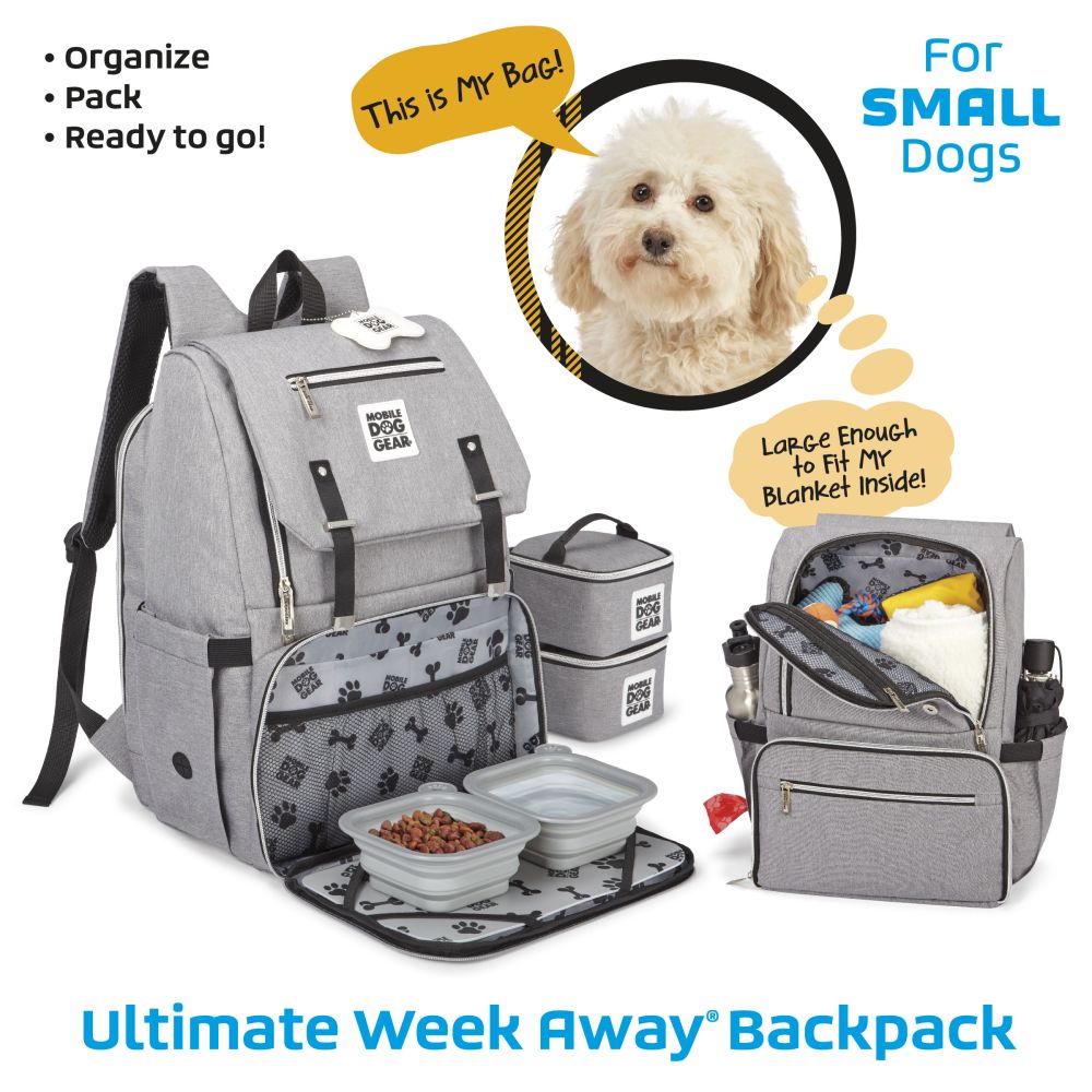 Mobile Dog Gear Ultimate Week Away Backpack - Furr Baby Gifts