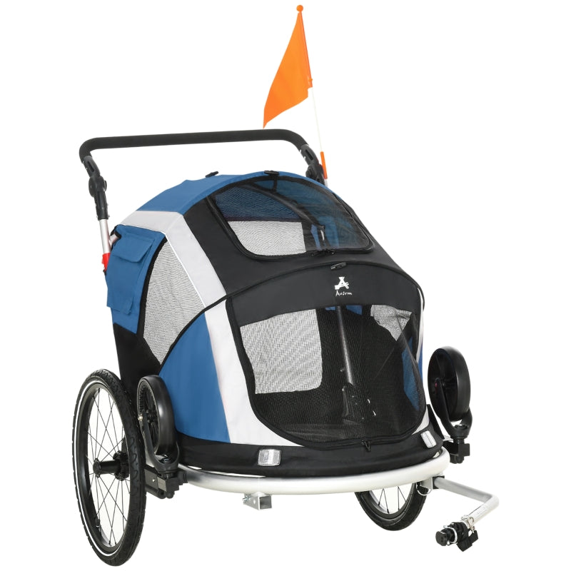 2-in-1 Travel Pet Dog Stroller Bicycle Trailer - Furr Baby Gifts